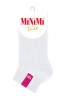 Женские короткие однотонные носки из хлопка Minimi Art. 4211 trend - фото 4
