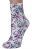 Женские носки с цветочным рисунком Conte 17с-34сп FANTASY 70 - 080 - фото 1