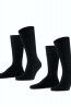 Носки мужские классические однотонные Falke Art.14633 swing 2 pack socks - фото 1