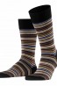 Носки мужские в полоску классической длины Falke Art.14041 microblock socks - фото 3
