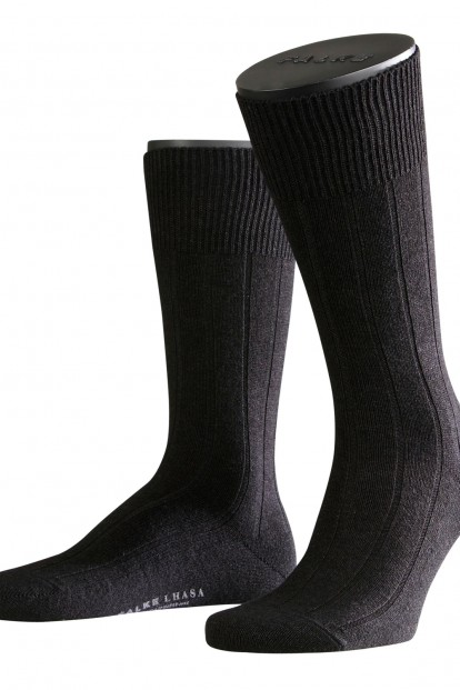 Носки мужские однотонные теплые Falke Art.14423 lhasa rib socks - фото 1