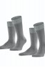 Носки мужские классические однотонные Falke Art.14610 happy 2 pack socks - фото 1
