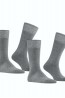 Носки мужские классические однотонные Falke Art.14610 happy 2 pack socks - фото 20
