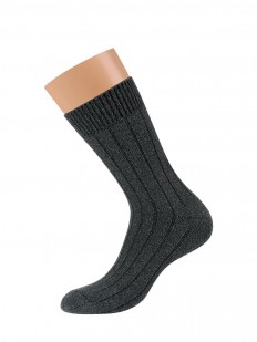 Зимние однотонные носки с добавлением шерсти