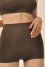 Женские бесшовные трусы шорты с высокой посадкой My Bx326 shorts plait - фото 1
