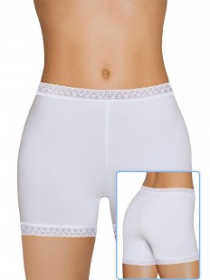 Женские трусы панталоны из хлопка с кружевной отделкой