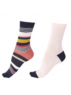 Женские бамбуковые носки в наборе: 2 пары разных цветов