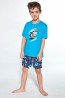 Пижама для мальчиков с шортами Cornette 789/790 SHARK - фото 1