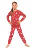 Детская хлопковая брючная  пижама с длинным рукавом Cornette 032/033 gnomes 3  - фото 1