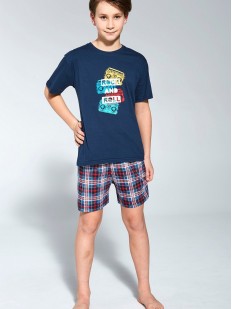 Хлопковая пижама для мальчиков в стиле ROCK N ROLL