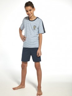 Детский хлопковый пижамный комплект с шортами для мальчиков Cornette 217/218