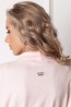Женский хлопковый халат с карманами ARUELLE Marshmallow short pink - фото 2