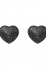 Самоклеящиеся многоразовые пэстисы в виде сердечек Obsessive A750 nipple  - фото 1