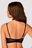 Черный эротический бюстгальтер со съемным чокером бельё Obsessive Brasica bra - фото 2