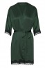 Атласный женский халат зеленого цвета Esotiq 39399 FALLA - фото 2