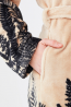 Флисовый женский халат с капюшоном и принтом Key LGD 857 - фото 2