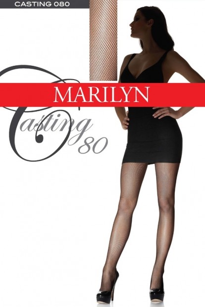 Колготки в мелкую сетку Marilyn CASTING 80 ден - фото 1