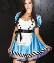 Женский эротический костюм Алисы из страны чудес для ролевых игр
