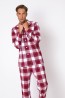 Мужская фланелевая пижама с длинным рукавом с брюками Aruelle Nicholas 22/23  - фото 2