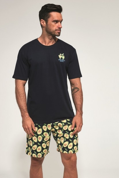 Хлопковая мужская пижама с шортами и авокадо Cornette 326-3 - фото 1