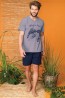 Мужской хлопковый пижамный комплект KEY MNS 352 A20 - фото 1