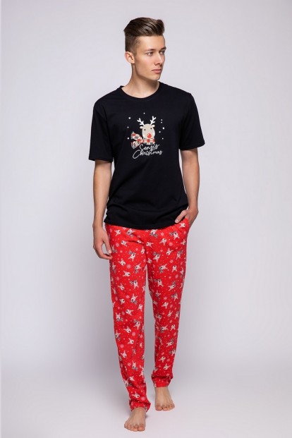Мужская хлопковая пижама со штанами Sensis RUDOLFO - фото 1