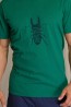Летняя мужская пижама с шортами и зеленой футболкой Key MNS 741 1 a21 - фото 2