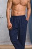Мужская хлопковая пижама с фланелевыми брюками KEY MNS 457 20/21 - фото 3