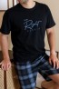 Мужская пижама с клетчатыми шортами Sensis MAGNUS - фото 8
