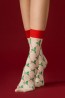Женские принтовынные носки плотностью 50 den Fiore 1122/g garland  - фото 1