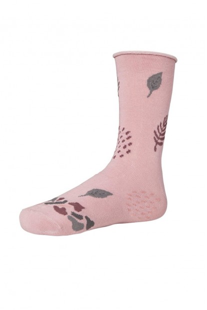 Высокие женские носки с растительным принтом Ysabel Mora 12711 - фото 1