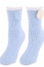 Теплые женские высокие махровые носки с бубоном Marilyn COZZY R44 - фото 1