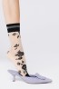 Женские прозрачные носки с цветочным рисунком FIORE 1058/G FLORENCE 20 den - фото 1