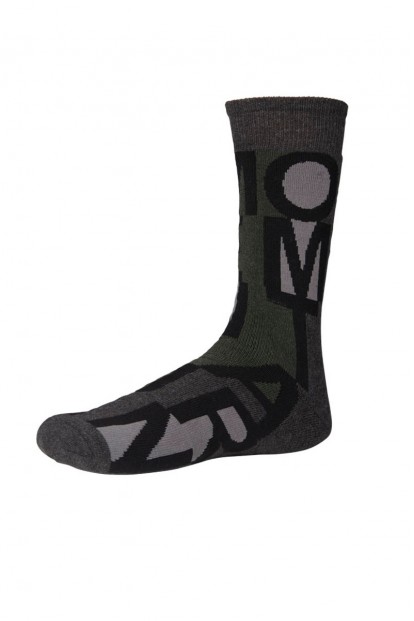 Теплые мужские носки с надписями Ysabel Mora 22791 - фото 1