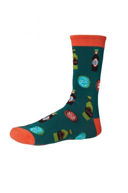 Мужские носки с цветным принтом Ysabel Mora 22800 - фото 1