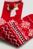 Мужские антискользящие новогодние носки с орнаментом Ysabel mora 22895 - фото 2