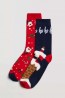 Мужские новогодние носки Ysabel mora 22893 2 пары в комплекте - фото 1