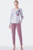 Женская хлопковая пижама с ягодным принтом KEY LNS 568 18/19 - фото 2