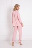 Розовая женская пижама с брюками из вискозы Aruelle CHARLOTTE - фото 2