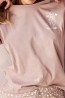 Женский хлопковый пижамный комплект из брюк и кофты с рукавом 3/4 Taro 2974/3006 gabrielle - фото 2
