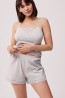 Женский хлопковый пижамный комплект с топом и шортами Ysabel mora 10559 set  - фото 2