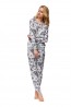 Женская пижама из вискозы с цветочным принтом ESOTIQ 37359 NELLY - фото 1