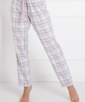 Женские хлопковые пижамные брюки с карманами