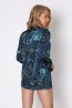 Женская атласная пижама с шортами и рубашкой на пуговицах  Aruelle Leonie 22/23  - фото 3