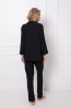 Черная женская пижама со штанами Aruelle BERTHINE - фото 2