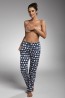 Женские хлопковые пижамные штаны с принтом CORNETTE 690-2 - фото 1
