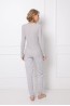 Серая женская пижама со штанами Aruelle ARIANNE - фото 2