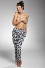 Женские хлопковые пижамные штаны с принтом CORNETTE 690-2 - фото 4