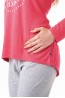 Женская теплая трикотажная пижама с брюками KEY LNS 842 18/19 - фото 3