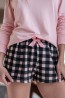 Женская пижама с клетчатыми шортами Sensis ALLURE - фото 5